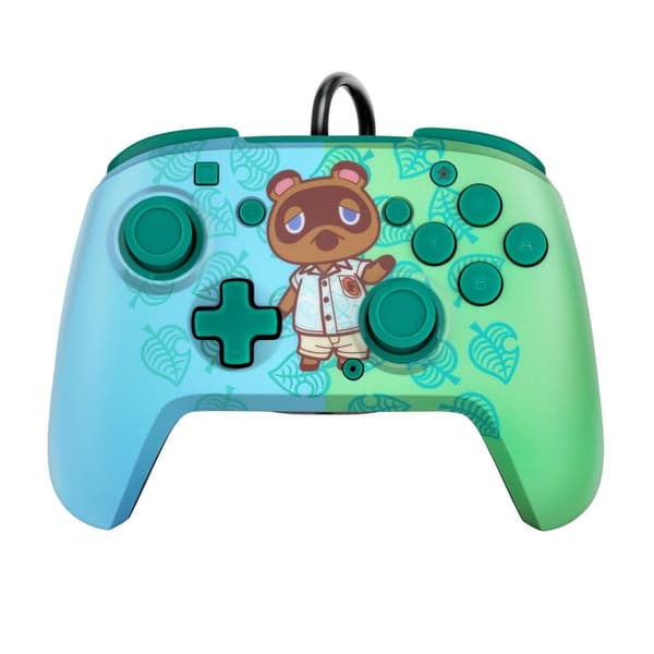 Faceoff Deluxe+ Audio Nintendo Switch Controller - Animal Crossing