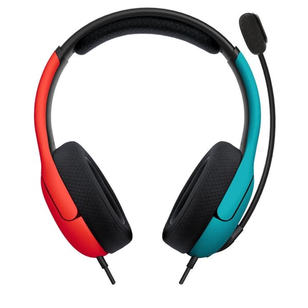 PDP Gaming LVL40 Stereo Gaming Headset - Nintendo Switch - Blå/Rød