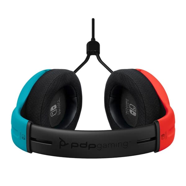 PDP Gaming LVL40 Stereo Gaming Headset - Nintendo Switch - Blå/Rød