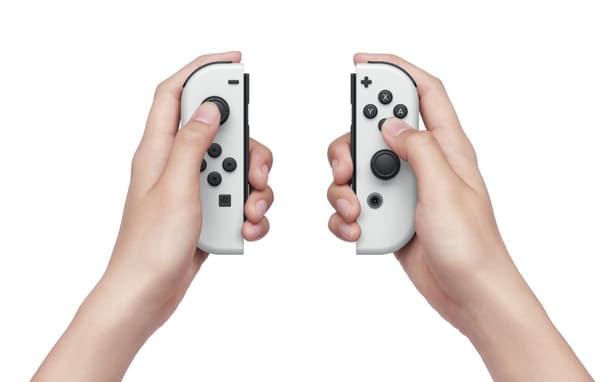 Nintendo Switch-konsol - OLED-model - Hvid