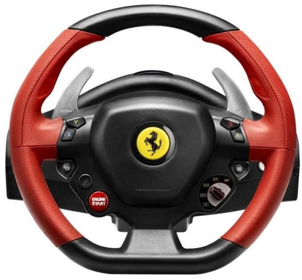 Thrustmaster Ferrari 458 Spider Racing Wheel - Rød - Xbox One, Xbox Series S & X