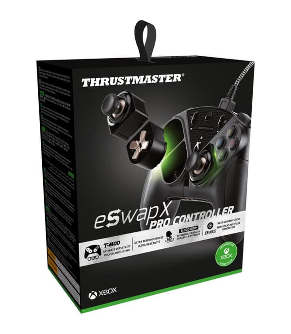 Thrustmaster eSwap Pro -ohjain - musta - Yhteensopiva Xbox Onen ja Xbox Series S:n kanssa