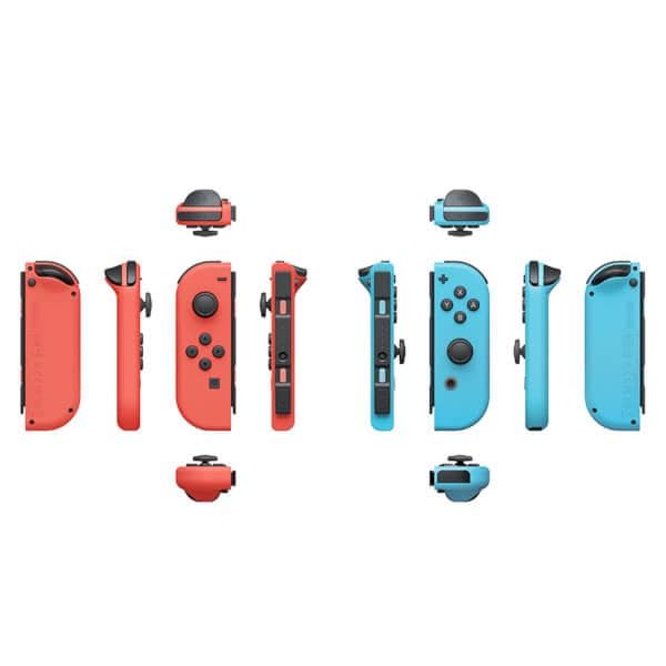 Nintendo Switch Joy-Con Controller Par - Neonröd och blå