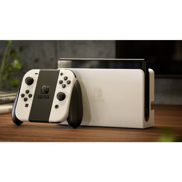 Nintendo Switch OLED-konsol 64 GB Vit