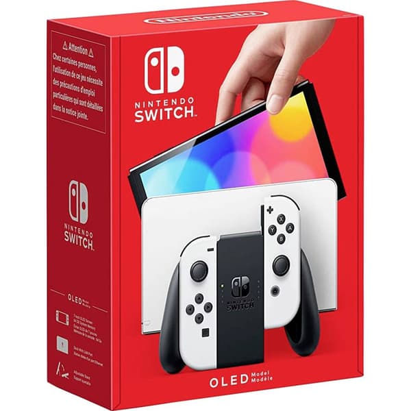 Nintendo Switch OLED-konsol 64 GB Vit