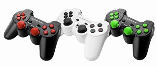 Esperanza EGG102R Gaming Controller Sort, Rød USB 2.0 Gamepad Analog / Digital PC