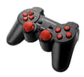 Miniatyrbillede 1 af 3: Esperanza EGG102R Gaming Controller Sort, Rød USB 2.0 Gamepad Analog / Digital PC
