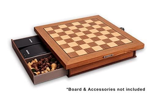 MILLENNIUM Luxe-skåp Elegant träpiedestal för schackdator M842
