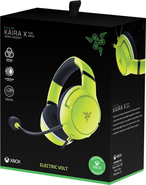Razer Kaira X Xbox Gaming Headset - Lime