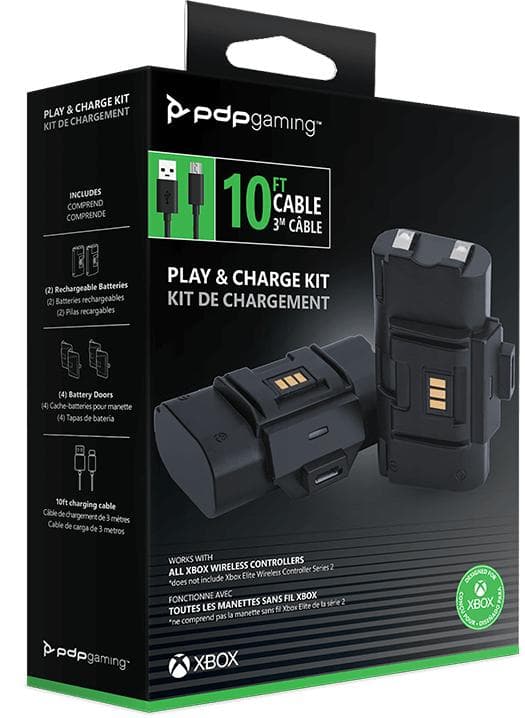 PDP Gaming Play & Charge Kit - Xbox Series X/Xbox One