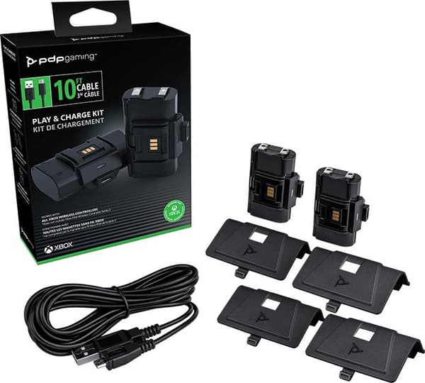 PDP Gaming Play & Charge Kit - Xbox Series X/Xbox One