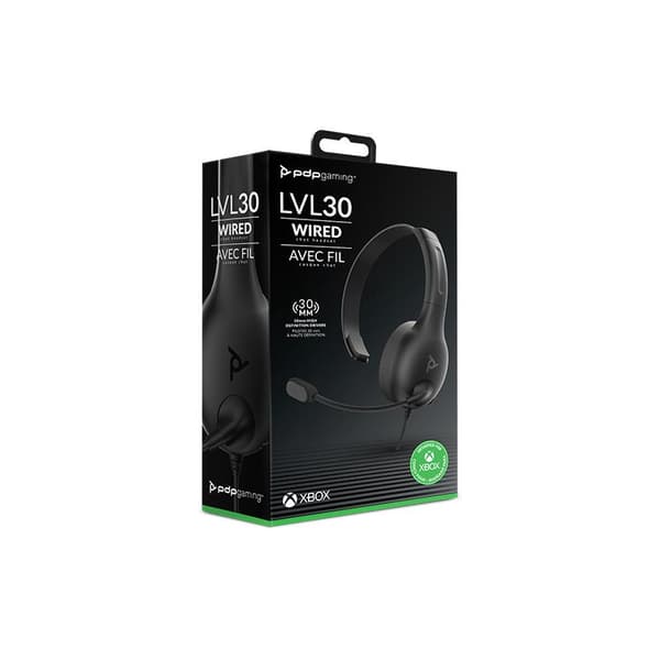 PDP Gaming LVL30 Chat Gaming Headset - Xbox One - Grå