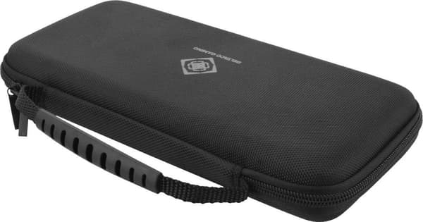 DELTACO GAMING GAM-089 Hard Case Bæretaske til Nintendo Switch - med 10 opbevaringsrum - Sort