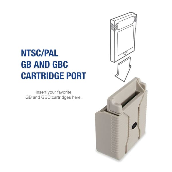 Hyperkin SmartBoy, spela äkta Game Boy-kassetter på mobilen! - Grå, USB Typ-C