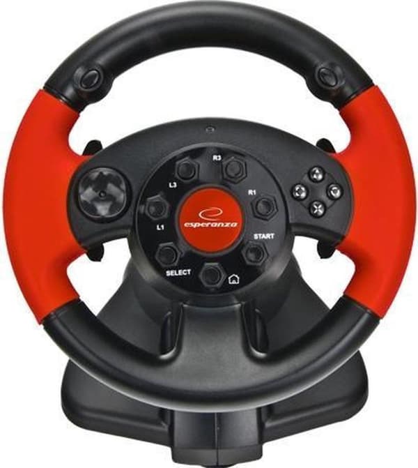 xlyne EG103 Gaming Controller Rat PC,Playstation 2,Playstation 3 Digital Sort,Rød