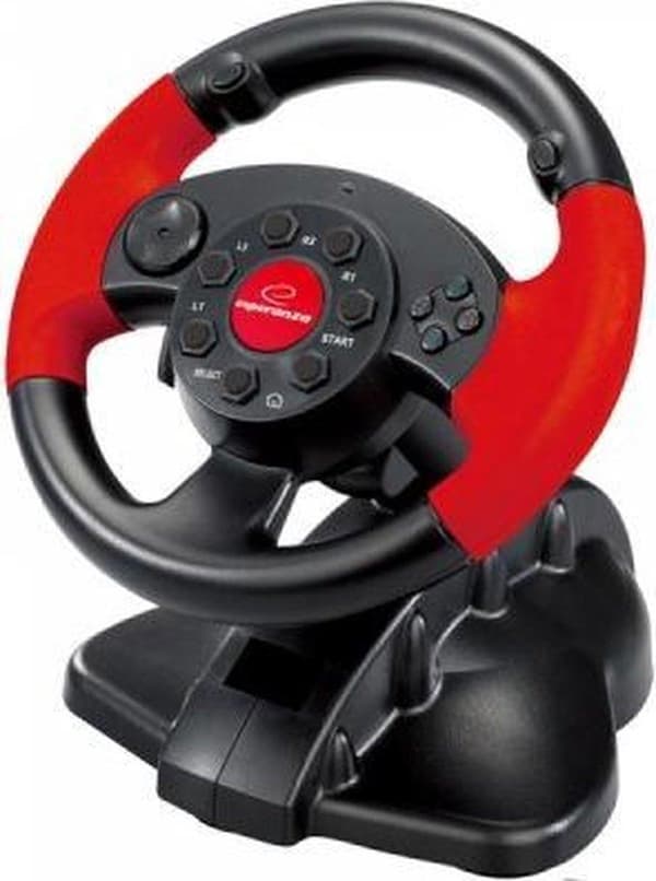 xlyne EG103 Gaming Controller Rat PC,Playstation 2,Playstation 3 Digital Sort,Rød
