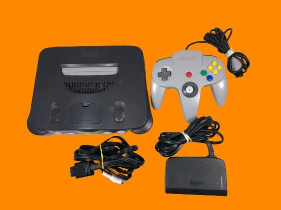 N64 Konsol Nintendo 64 Basenhet