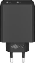 Miniatyrbilde 3 av 11: Dobbel USB-C™ PD hurtiglader (36 W) svart