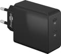 Miniatyrbilde 1 av 11: Dobbel USB-C™ PD hurtiglader (36 W) svart