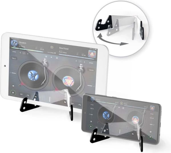 Hercules DJControl Control MIX Bluetooth älypuhelimille ja Android-tableteille, 2 kanavaa, musta, valkoinen, keltainen