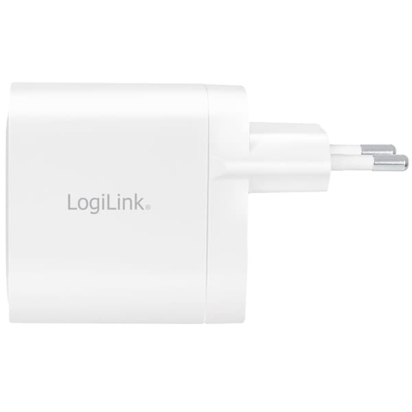 LogiLink USB-lader 2 x USB-C PD 40W GaN