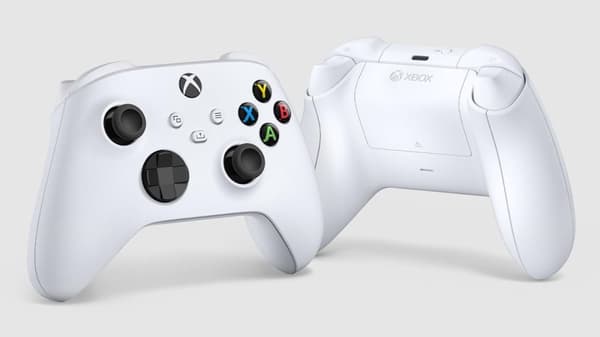 Microsoft Xbox Wireless Controller White Bluetooth Gamepad Analog/Digital Android, PC, Xbox One, Xbox One S, Xbox One X, Xbox Series S, Xbox Series X,
