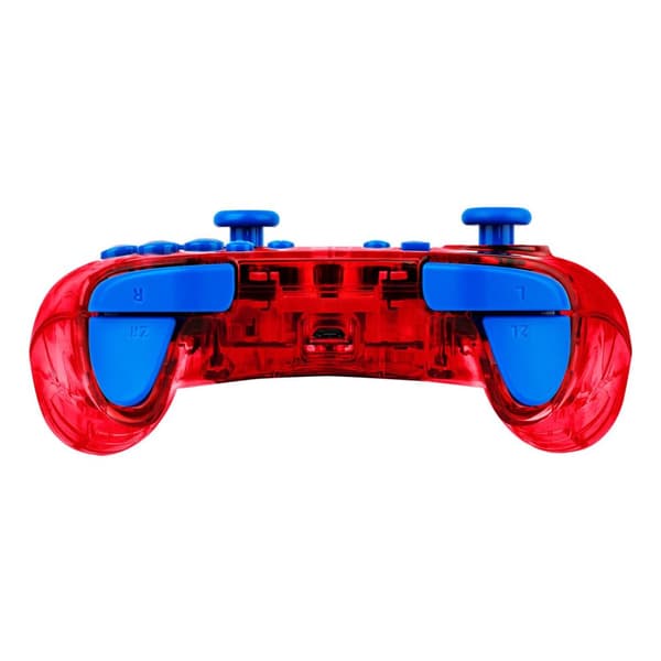 PDP Rock Candy: Mario Punch Red, Translucent USB Gamepad Analog/Digital Nintendo Switch, Nintendo Switch Lite, Nintendo Switch OLED