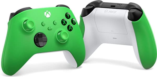 Langaton Microsoft Xbox -ohjain - Peliohjain - langaton - Bluetooth - velocity green - PC:lle, Microsoft Xbox One, Android, iOS, Microsoft Xbox Series