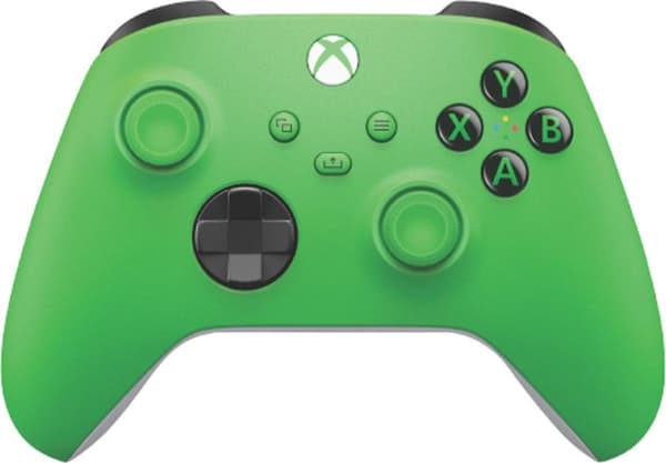 Langaton Microsoft Xbox -ohjain - Peliohjain - langaton - Bluetooth - velocity green - PC:lle, Microsoft Xbox One, Android, iOS, Microsoft Xbox Series
