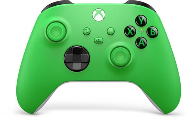 Langaton Microsoft Xbox -ohjain - Peliohjain - langaton - Bluetooth - velocity green - PC:lle, Microsoft Xbox One, Android, iOS, Microsoft Xbox Series