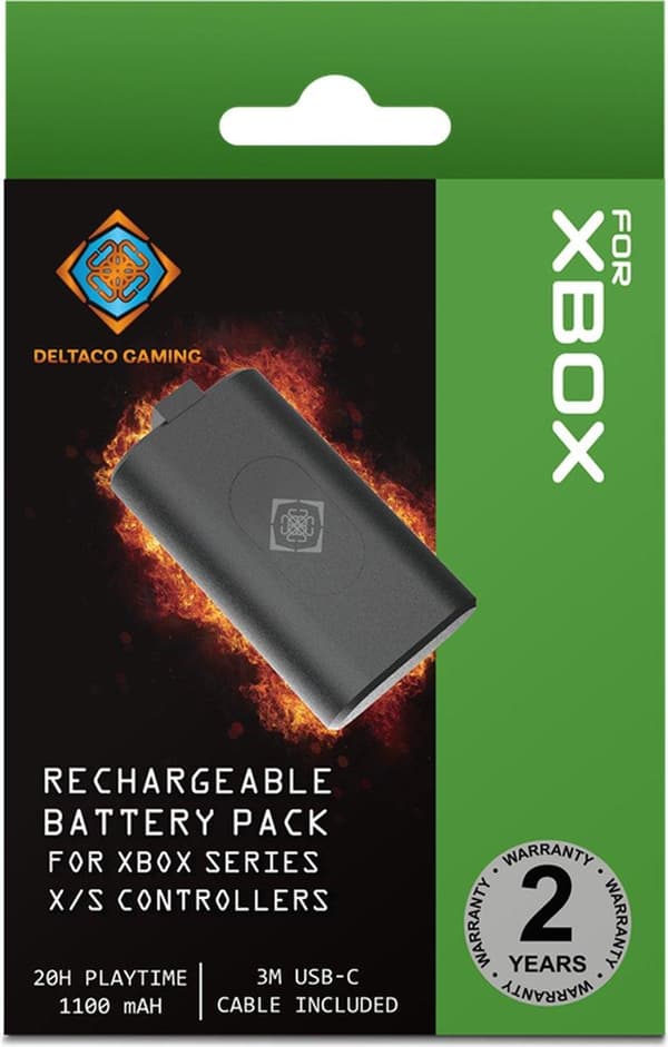 DELTACO GAMING GAM-142 batteri Xbox Series S, Xbox Series X (GAM-142)