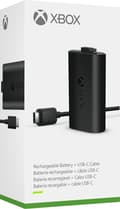Miniatyrbillede 5 af 6: Microsoft Xbox genopladeligt batteri + USB-C-kabel - ekstern batteripakke - til Xbox Series S, Xbox Series X
