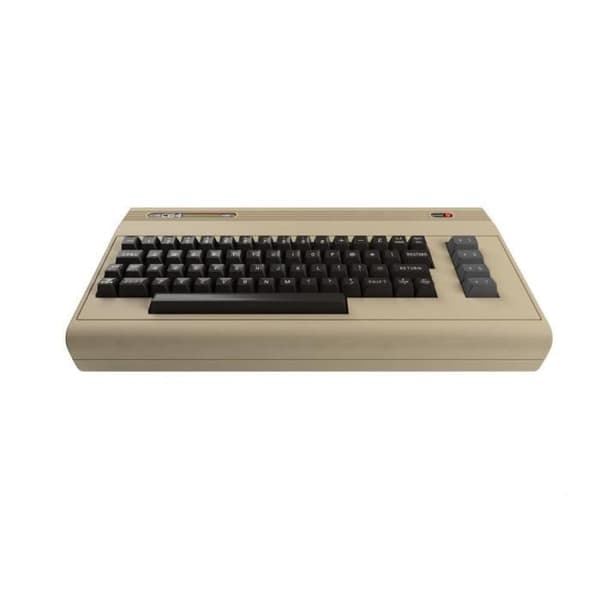 Commodore 64 retro spelkonsol - C64 mini med 64 spel ingår