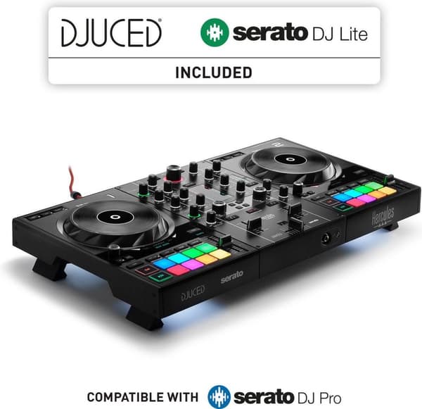 Hercules DJControl Inpulse 500 - 2-kanavainen DJ-ohjain
