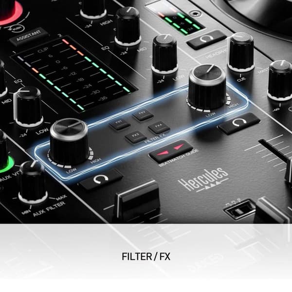 Hercules DJControl Inpulse 500 - 2-kanavainen DJ-ohjain