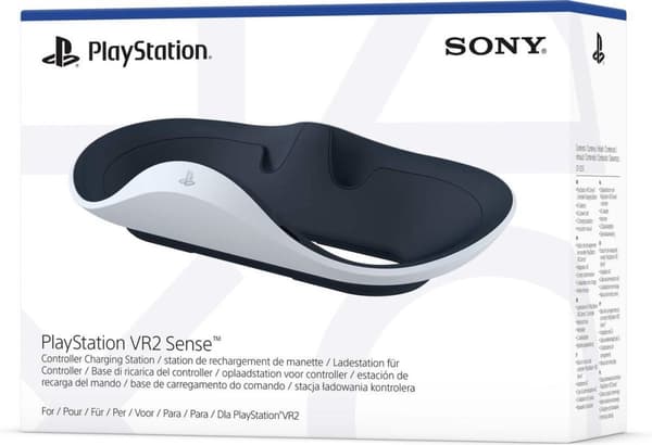 Sony - latausasema + verkkolaite - 2 lähtöporttia - valkoinen