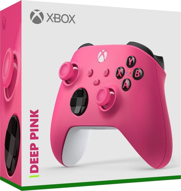 Microsoft Xbox WLC M -brändi EN/FR/DE/IT/PL/PT/RU/ES EMEA HDwr Deep Pink (QAU-00083)