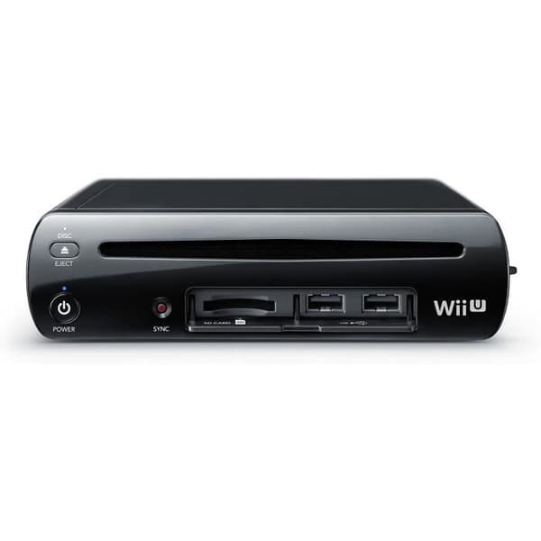 Nintendo Wii U 32 GB svart konsol - Nintendo Land ingår - Premium Pack- REFURBISHED