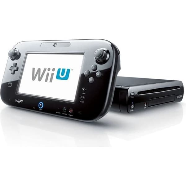 Nintendo Wii U 32 GB svart konsol - Nintendo Land ingår - Premium Pack- REFURBISHED
