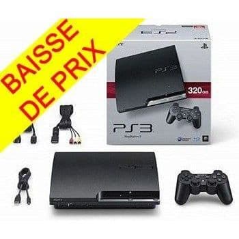 KONSOLL PS3 SLIM 320 GB- REFURBISHED