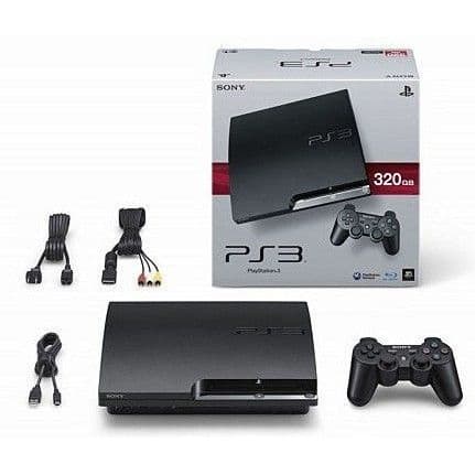 KONSOLL PS3 SLIM 320 GB- REFURBISHED