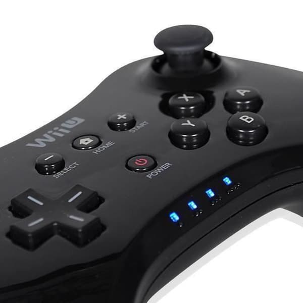 wii Wii U Pro Classic Controller Svart- USED