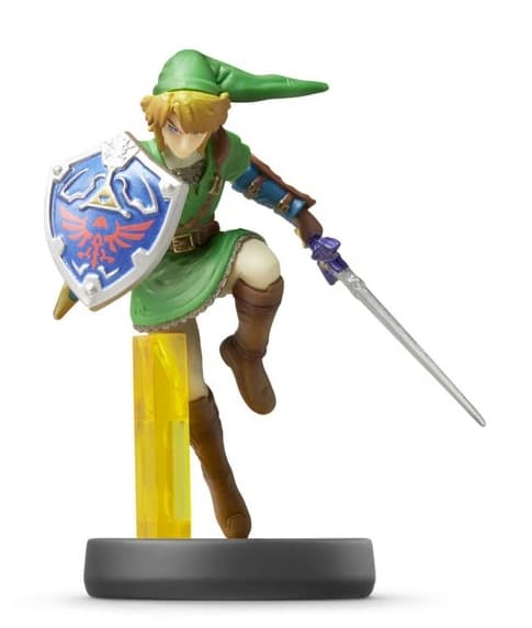 Nintendo amiibo Link - Super Smash Bros. Samling - ekstra videospilsfigur til spillekonsol - til New Nintendo 3DS, New Nintendo 3DS XL, Nintendo Wii U