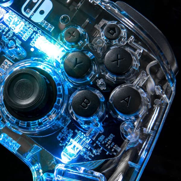 Performance Products Afterglow Wireless Deluxe Controller - Game Pad - trådløs - klar - til Nintendo Switch (500-137-EU)