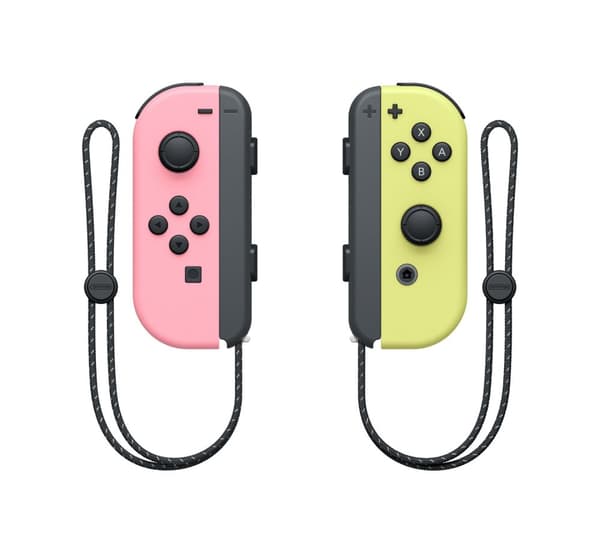 Nintendo Joy-Con set med 2 pastellrosa och pastellgula (10011583)