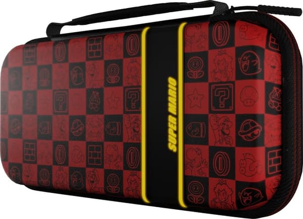 PDP Travel Case Plus - Mario Escape Glow In The Dark - Nintendo Switch, Switch Lite ja Switch Oled