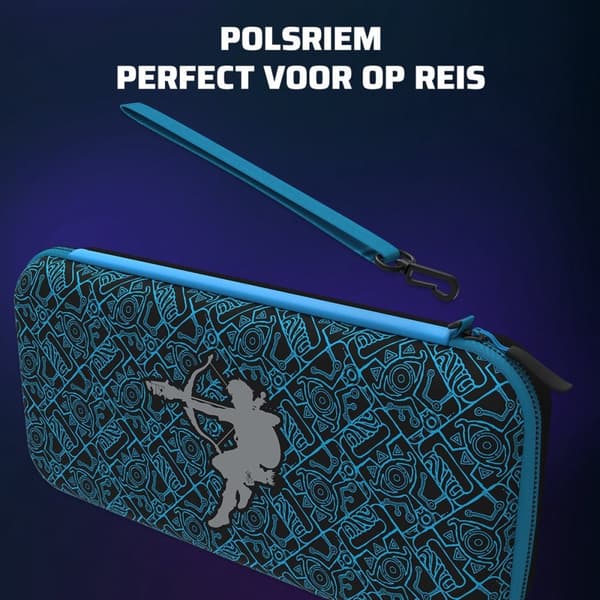 PDP Glow Travel Case - Zelda Sheikah Shoot Edition - Nintendo Switch, Switch Oled & Switch Lite
