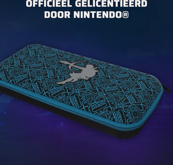 PDP Glow Travel Case - Zelda Sheikah Shoot Edition - Nintendo Switch, Switch Oled & Switch Lite