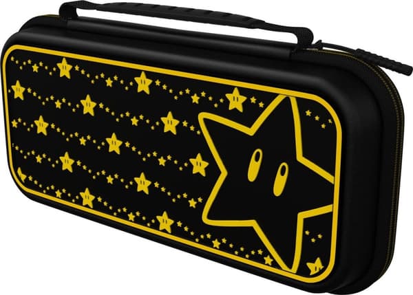 PDP Travel Case Plus - Super Star Glow In The Dark - Nintendo Switch, Switch Lite & Switch Oled