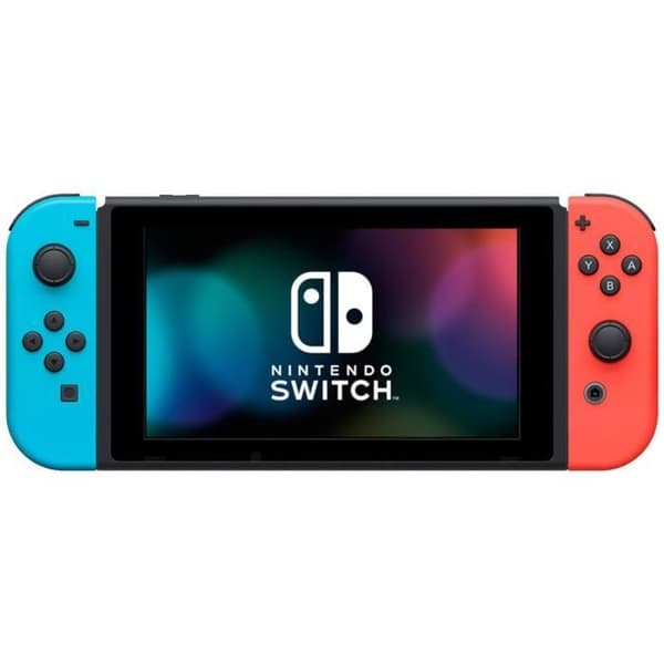 Nintendo Switch-konsol • Neonblå & Neonröd
